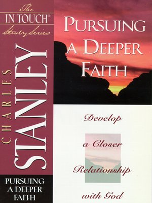 cover image of Pursuing a Deeper Faith